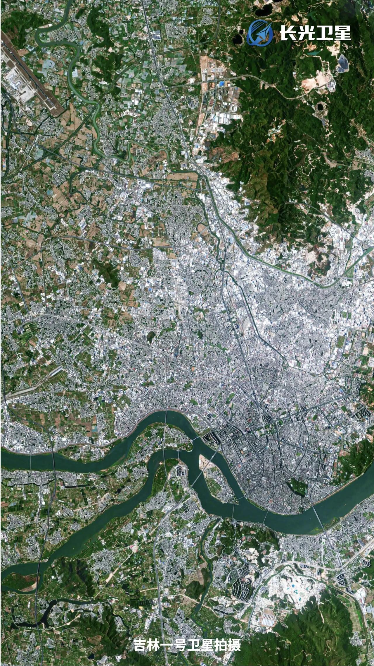 广东省潮州市高清卫星图