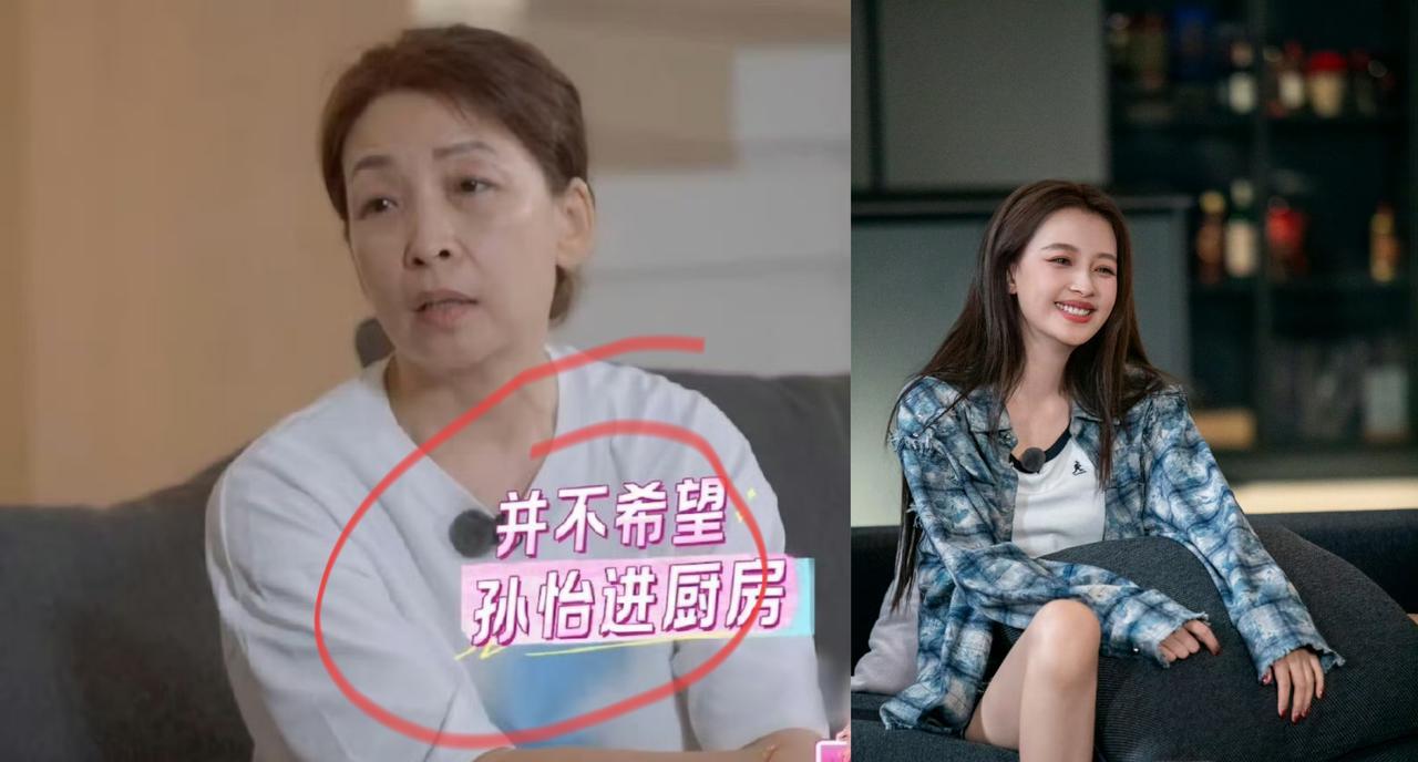 孙怡妈妈这个人，她哪哪都好，但她有个无法忽视的问题，就是把女儿保护的太好了！