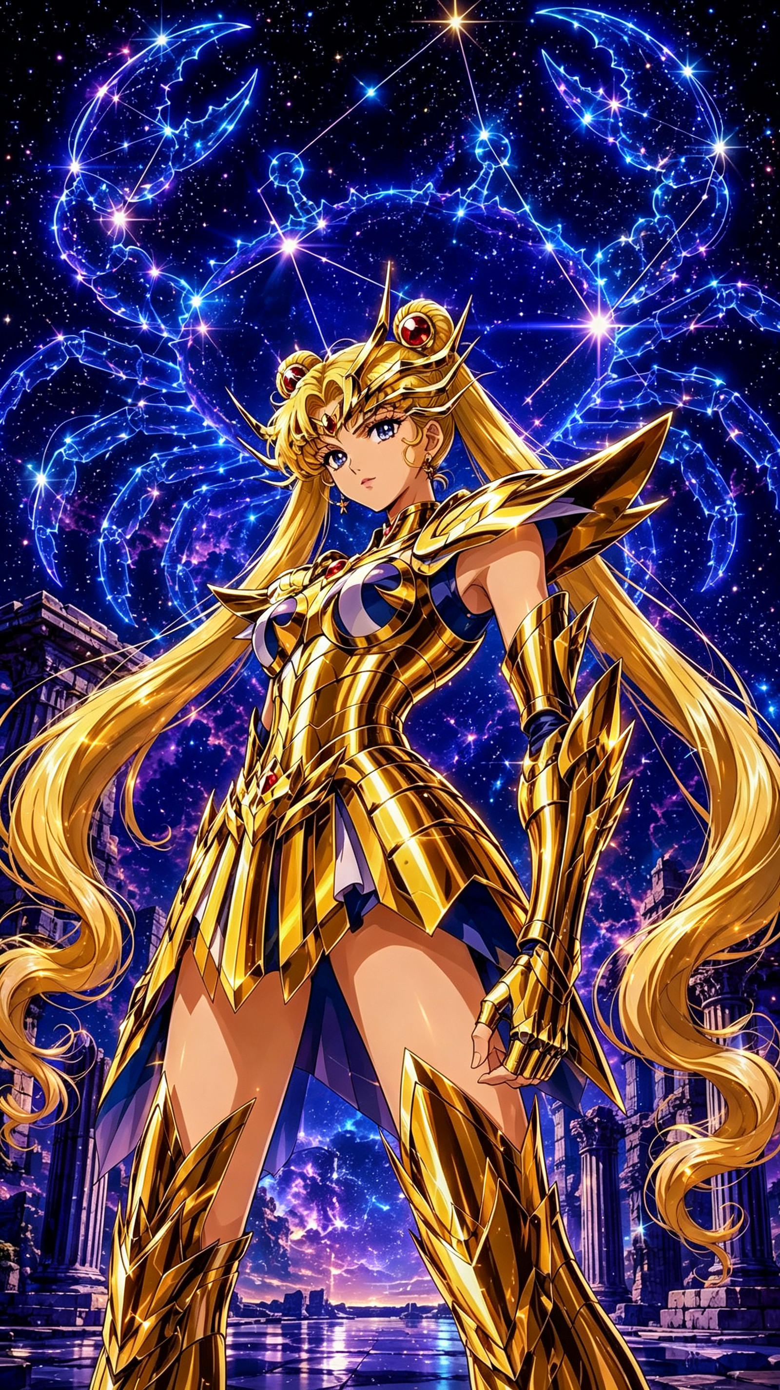 壁纸各种美少女战士高清壁纸圣斗士黄金圣衣