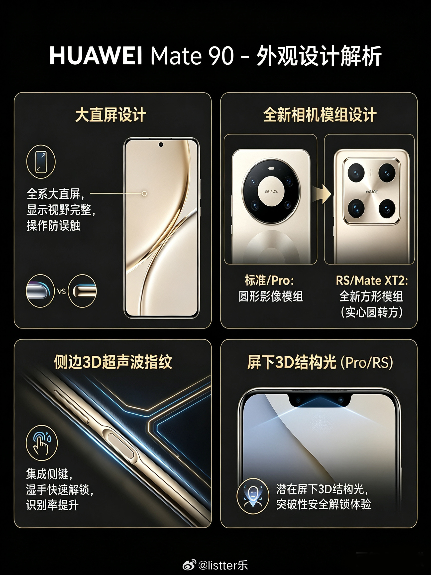 今年最期待一款旗舰：华为Mate90马上要来了！全系回归直屏，两大旗舰型号是Ma