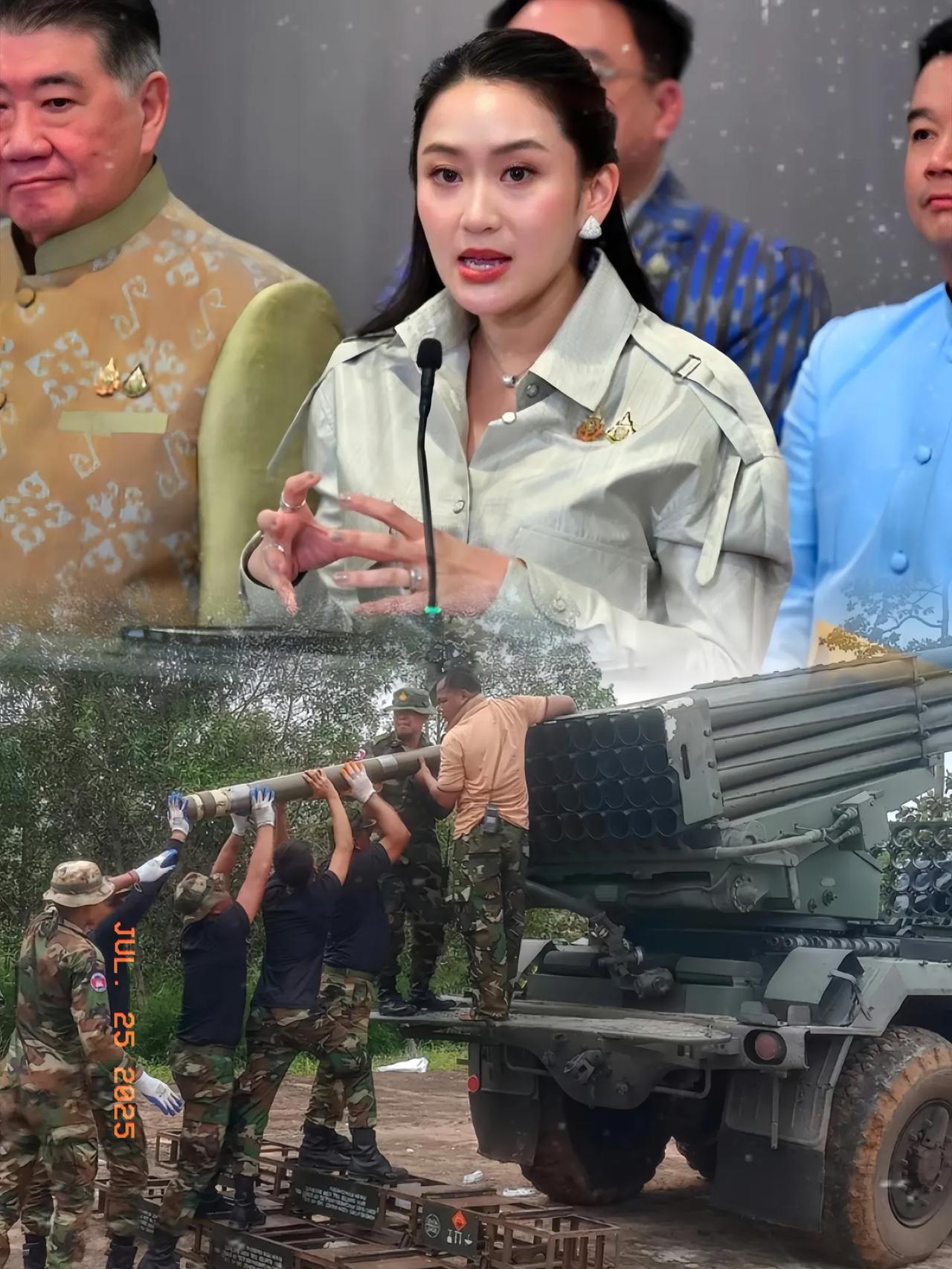 泰国，柬埔寨仗打了整整两天，这次有可能真的要变。战斗机都出动轰炸了，火箭炮都开始