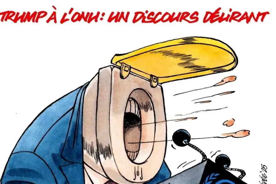 《TRUMPÀL'ONU:UNDISCOURSDÉLIRANT》这张