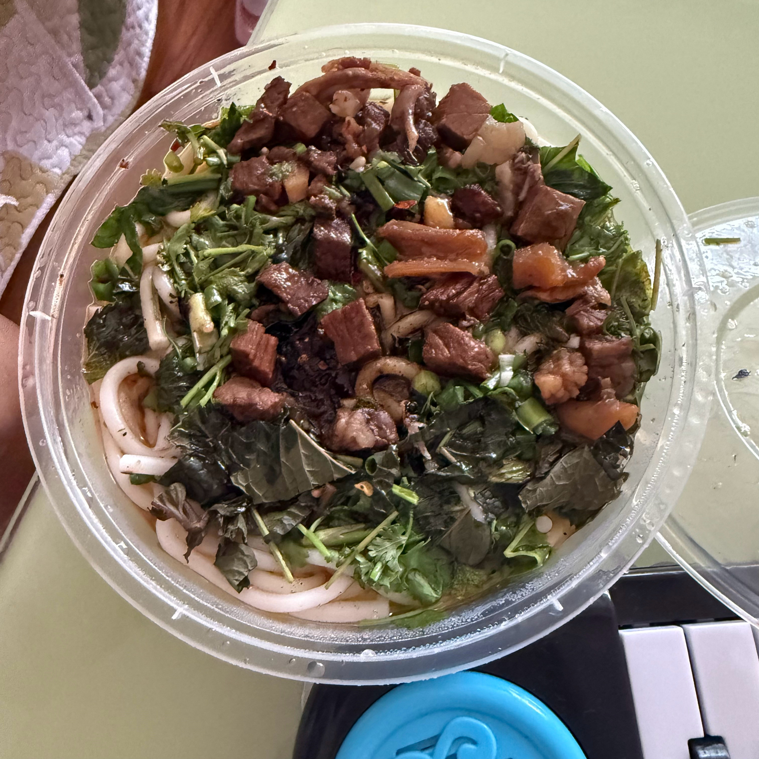 姨带的早餐