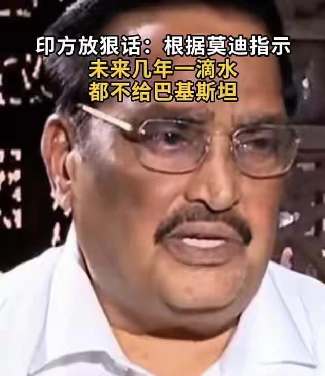 印度宣布2028年后一滴水都不流入巴基斯坦！巴基斯坦回应：那就开战！大多数人