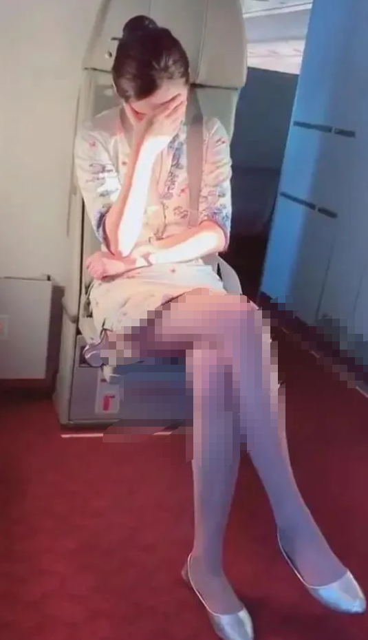 肯定是我太帅了，空姐都不好意思了[滑稽笑][害羞]