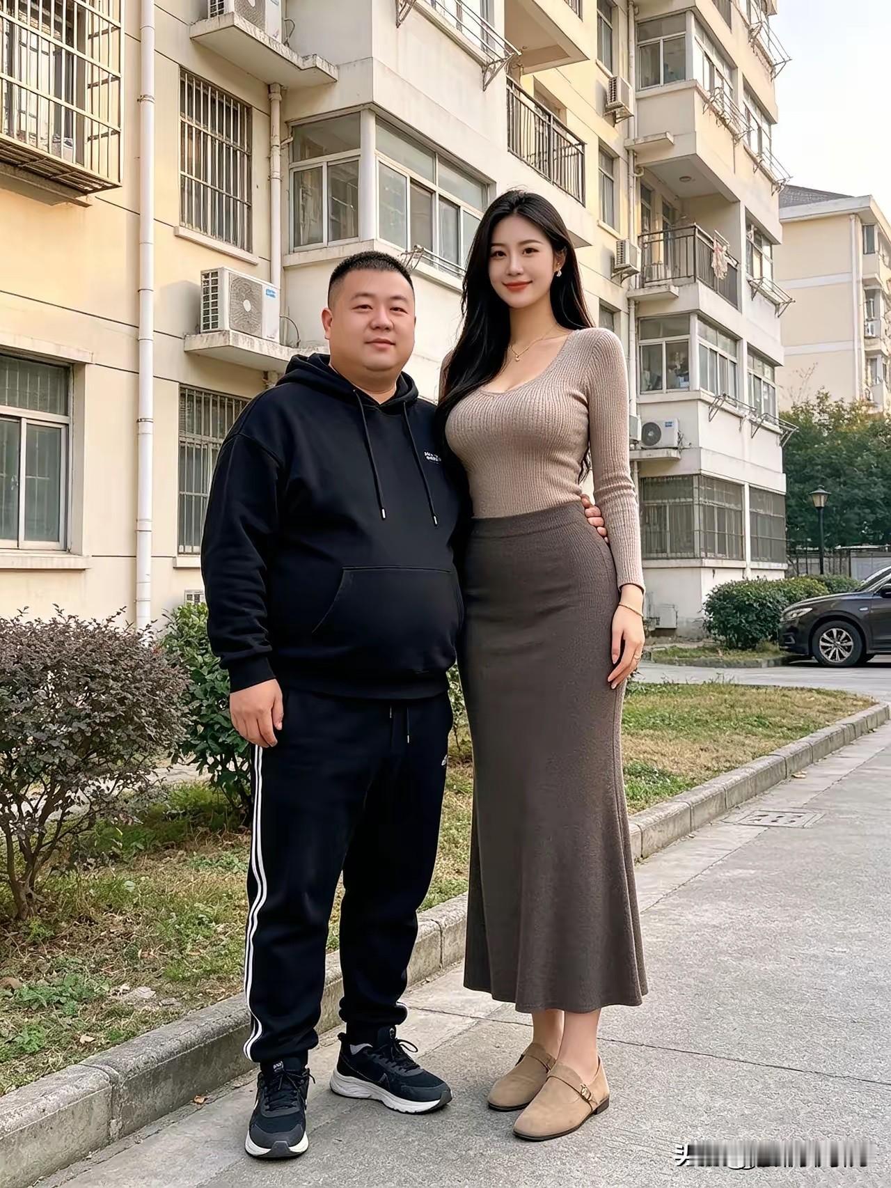 没有一定的实力这样的老婆还真的驾驿不了这就是个好妻子老婆真强