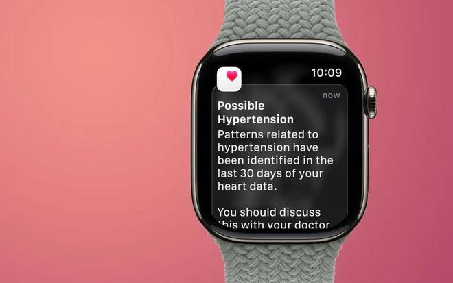 苹果Apple Watch手表“高血压通知”功能获美国FDA批准