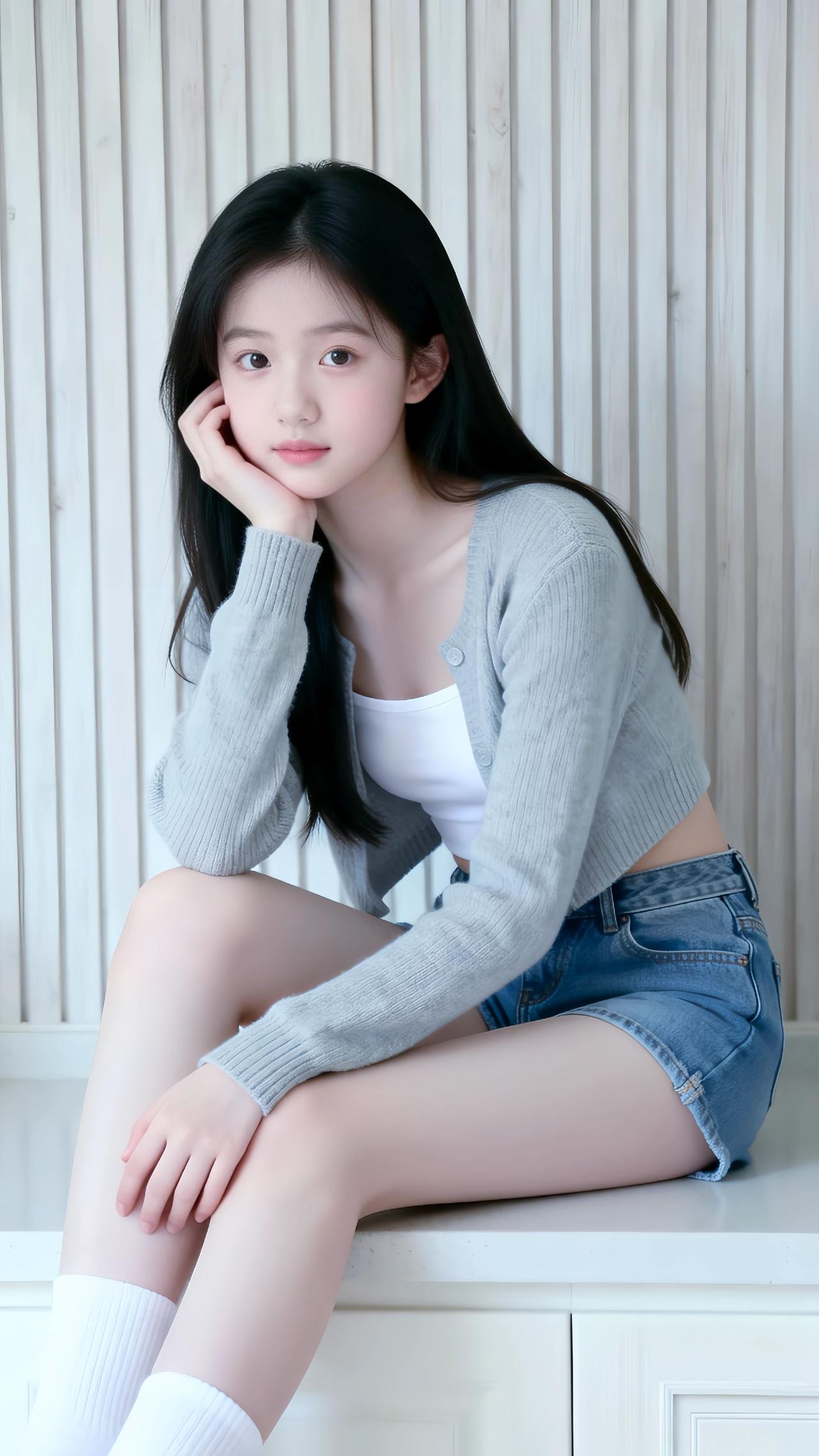 甜美女生甜妹时尚穿搭甜系女孩可甜可酷可温柔