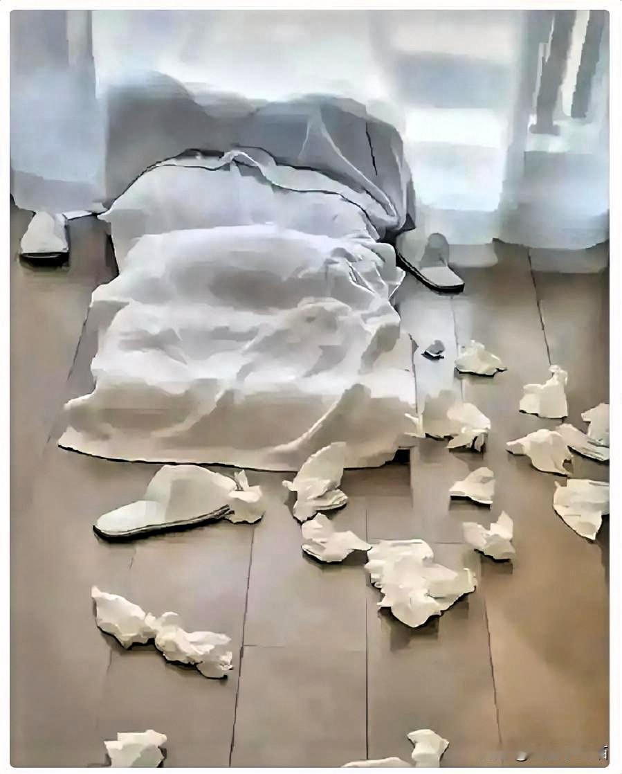 酒店保洁大姐拍视频吐槽，三男一女开了四小时钟点房，退房后屋里像被龙卷风卷过。床