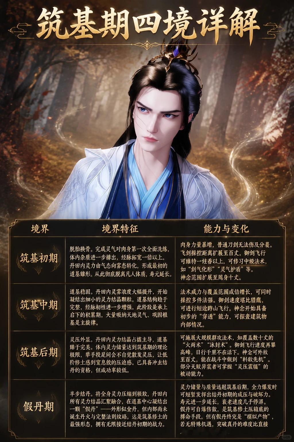 仙逆王林的修炼时间线凡人起步，凝气打底，筑基正式入门，后面一路冲到元婴、化神、婴