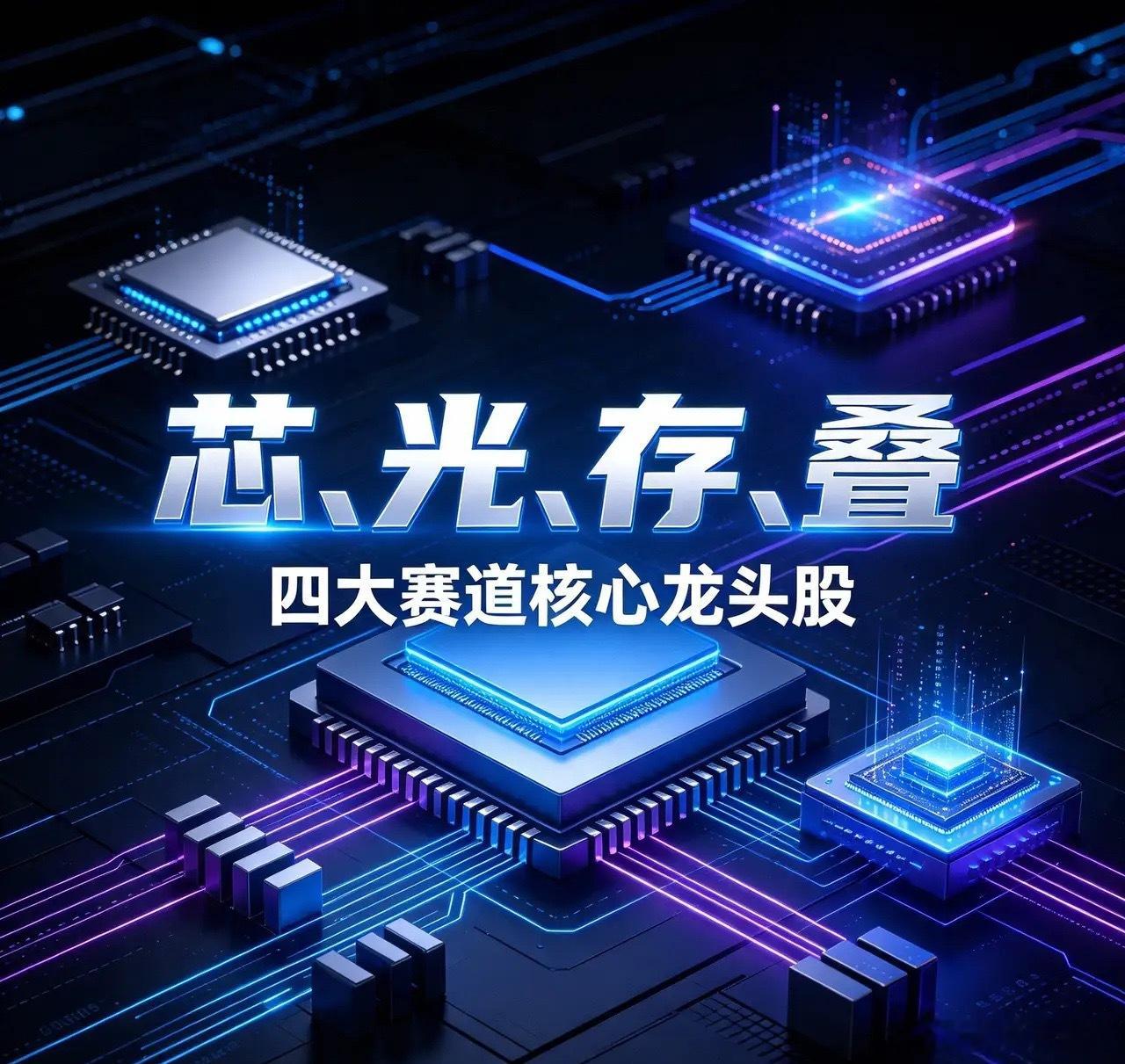 “芯、光、存、叠”四大赛道核心龙头股一、芯（AI算力芯片）1.海光信息（68