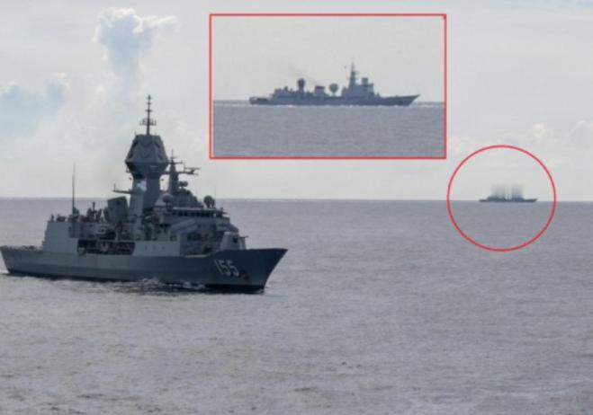 4国南海秀肌肉反被军舰包围，中方亮出高阶打法，落下两招硬棋！最近南海