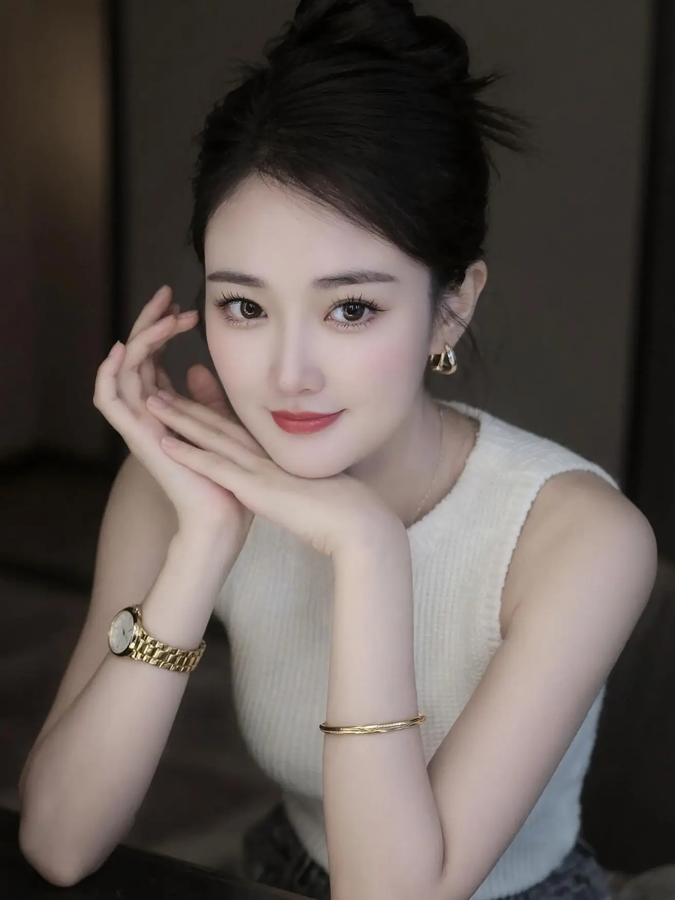 AI柔粉腮红写真 随变ai随便玩