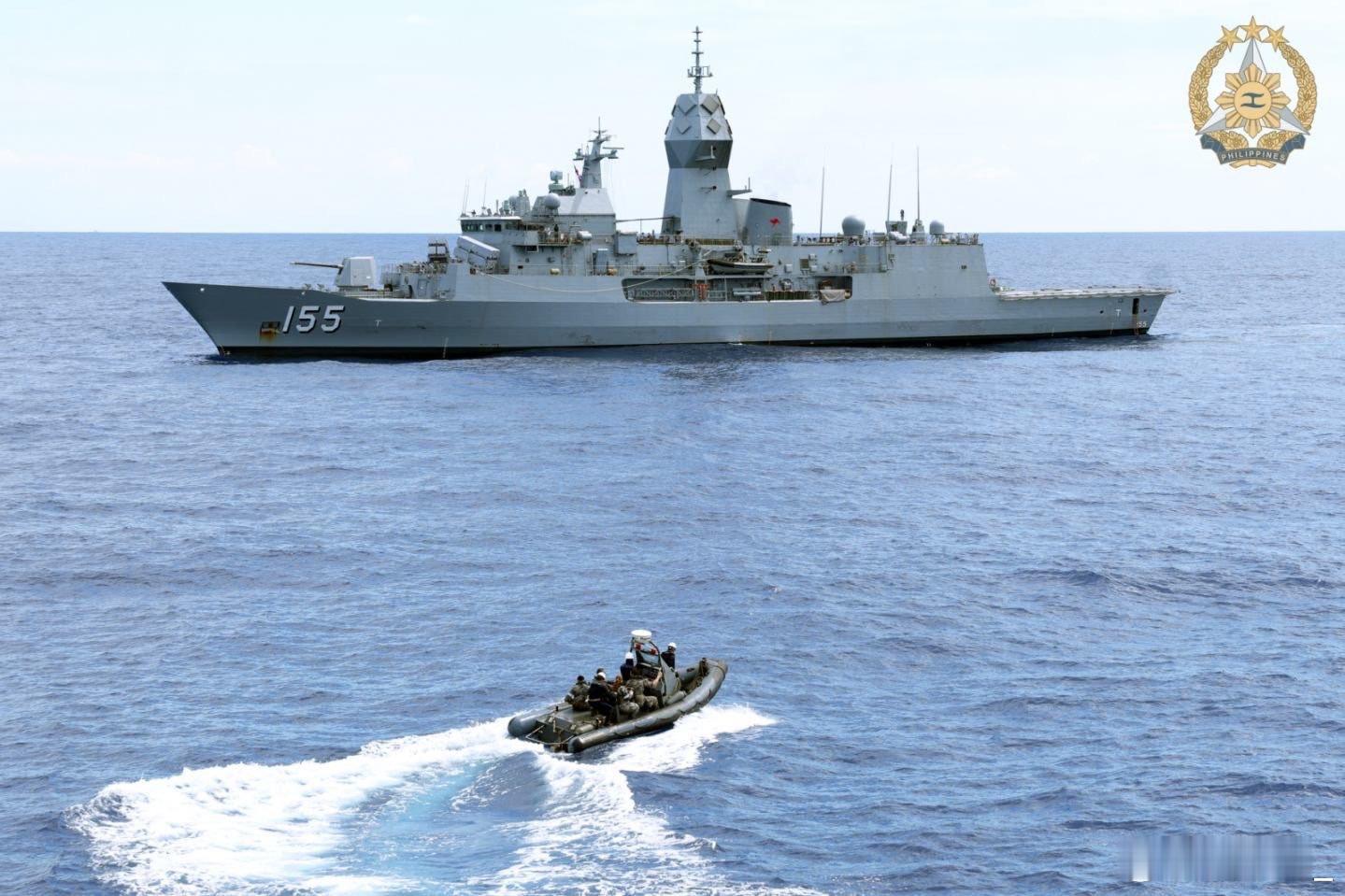 10月30日至31日，菲军伙同澳大利亚、新西兰和美国进行所谓“多边海上