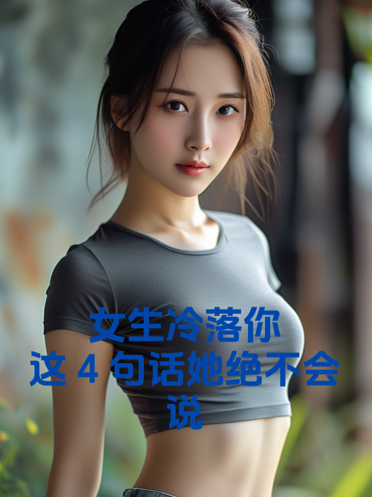 女生冷落你，这4句话她绝不会说