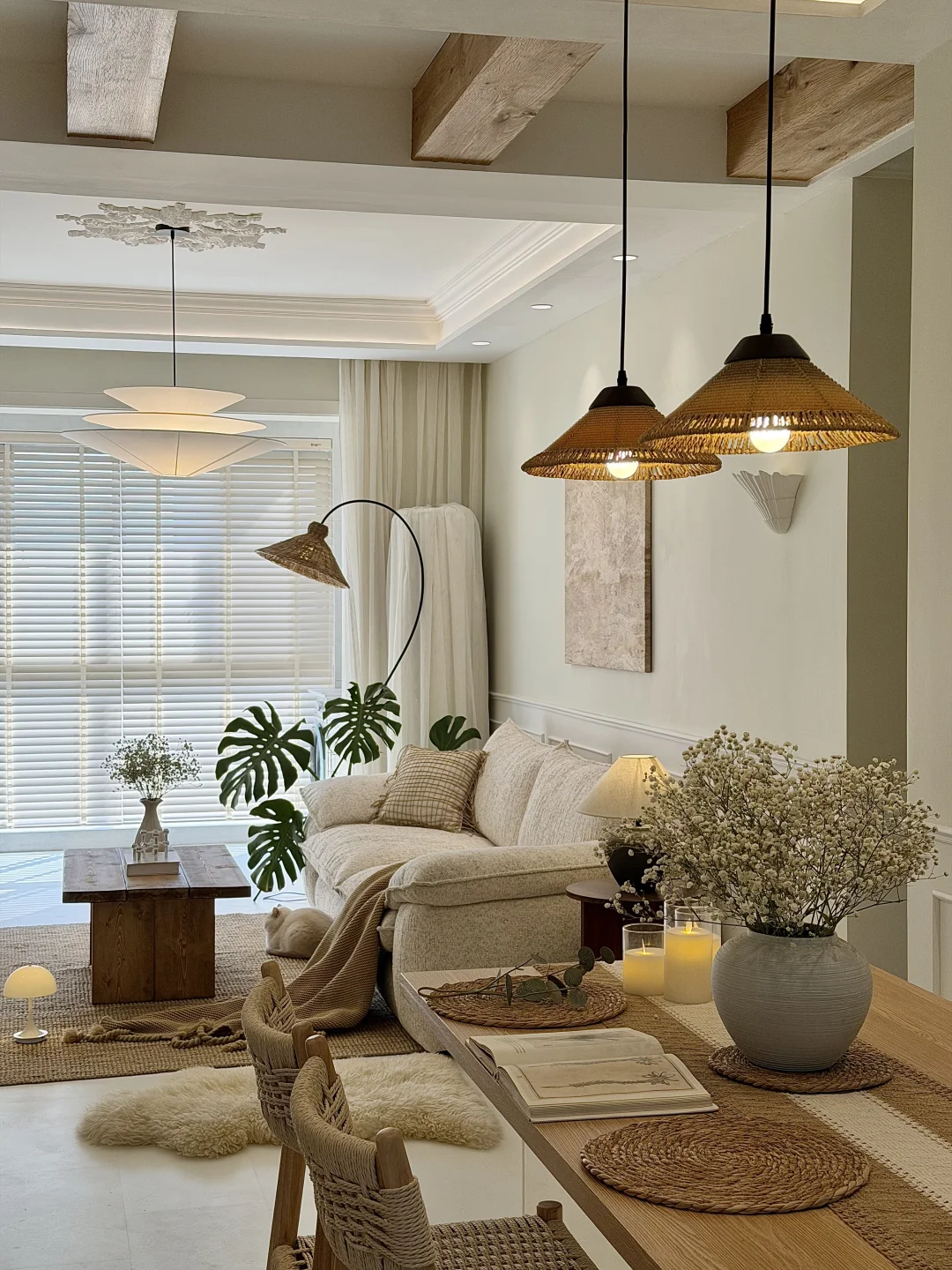 听劝！小户型一定要试试法式自然风🪴