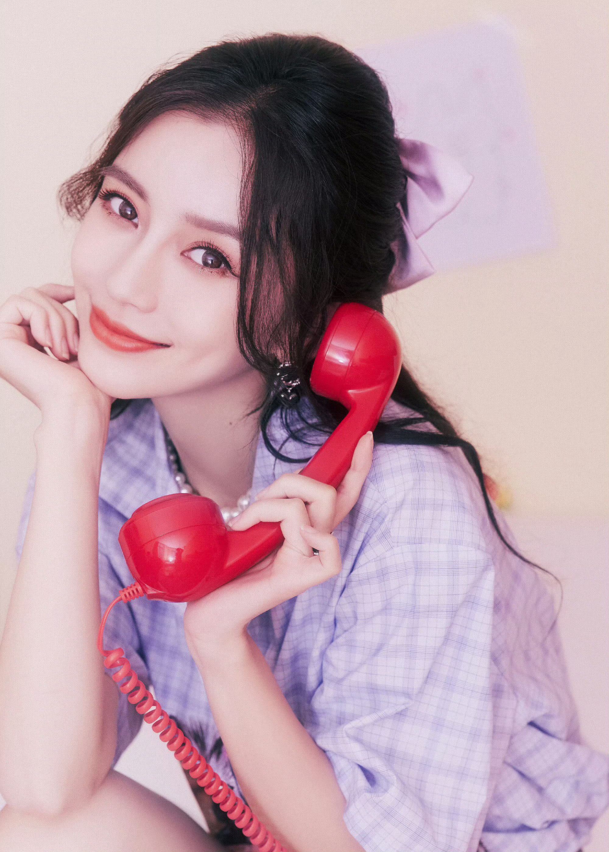 angelababyangelababy｜杨颖造型回顾之打电话☎️