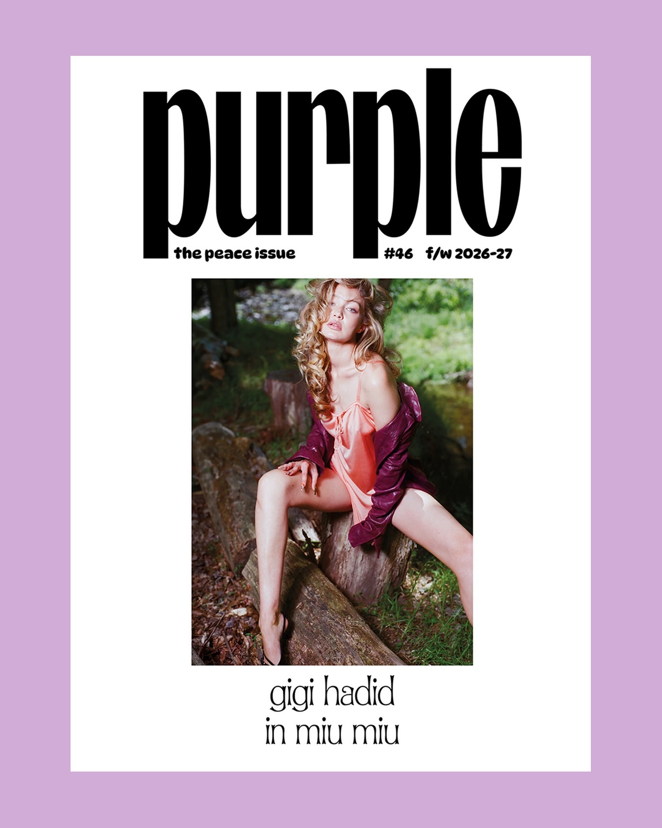 五大之外小众杂志PURPLEMAGAZINE46ISSUE摄影：
