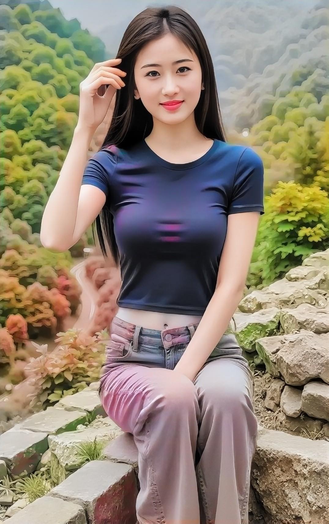女：老公，我跟你说个事，你可别生气。男：你说，我不生气。女：我今天在路上碰