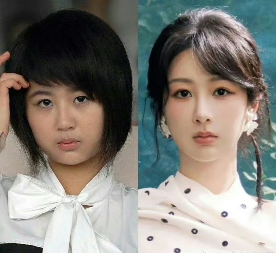 杨紫的颜值变化也挺大的吧？