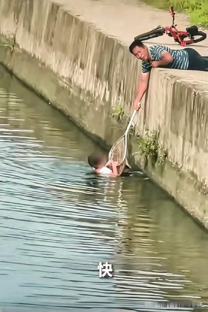 “被人民日报点赞了！”广东东莞，一男孩不慎掉入水中，手一直靠着岸壁扑通扑通求助，