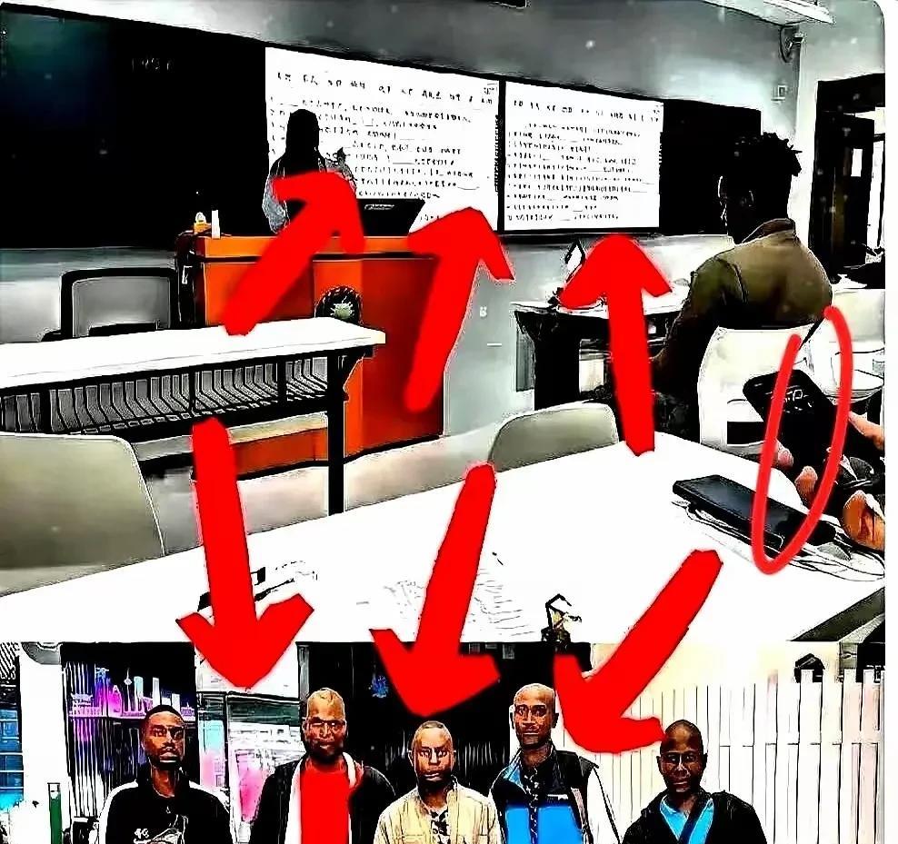 “留学生”？大伙看看这一个个的像学生嘛？网上说又有一批“留学生”不上课被退了！