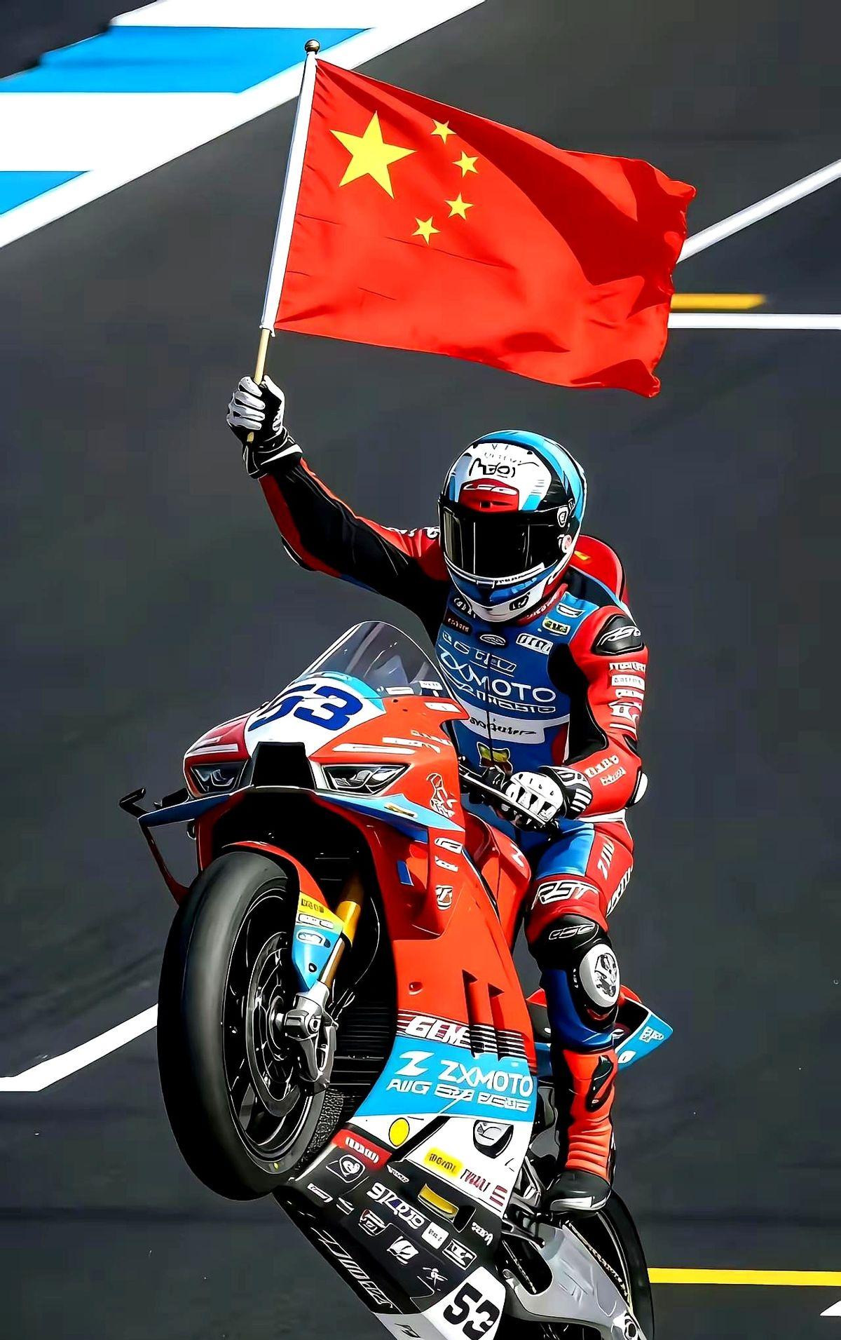 中国摩托车，在世界顶级赛场拿了两个冠军！这事太燃了！老板叫张雪，湖南怀化农村