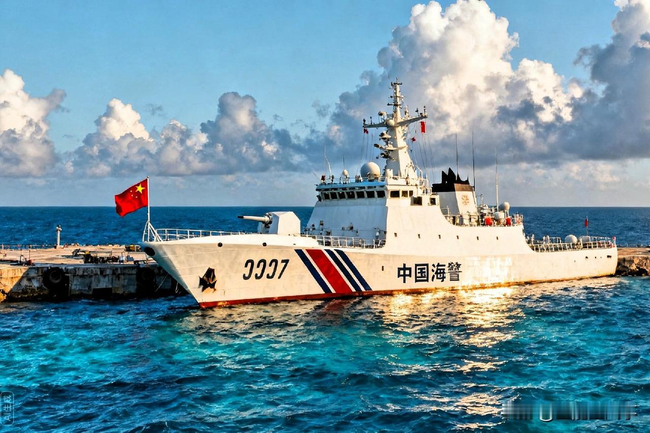 【海军，海警联合亮剑南海，不是“秀肌肉”】背景是菲方拉外军搞联合演习、又用公