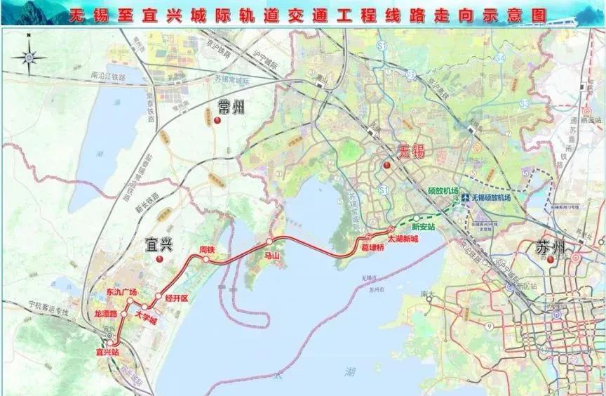 无锡市区至宜兴轨道s2线如果拖到今天，大概率不会获批。从苏州地铁