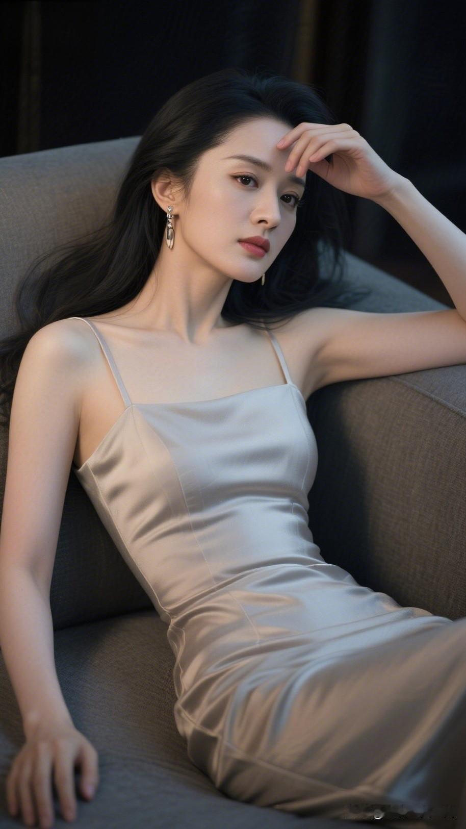 美人倚坐，玉骨冰肌。个人写真如何摆姿势优雅气质，黑白配，时尚穿搭，都市女性风范