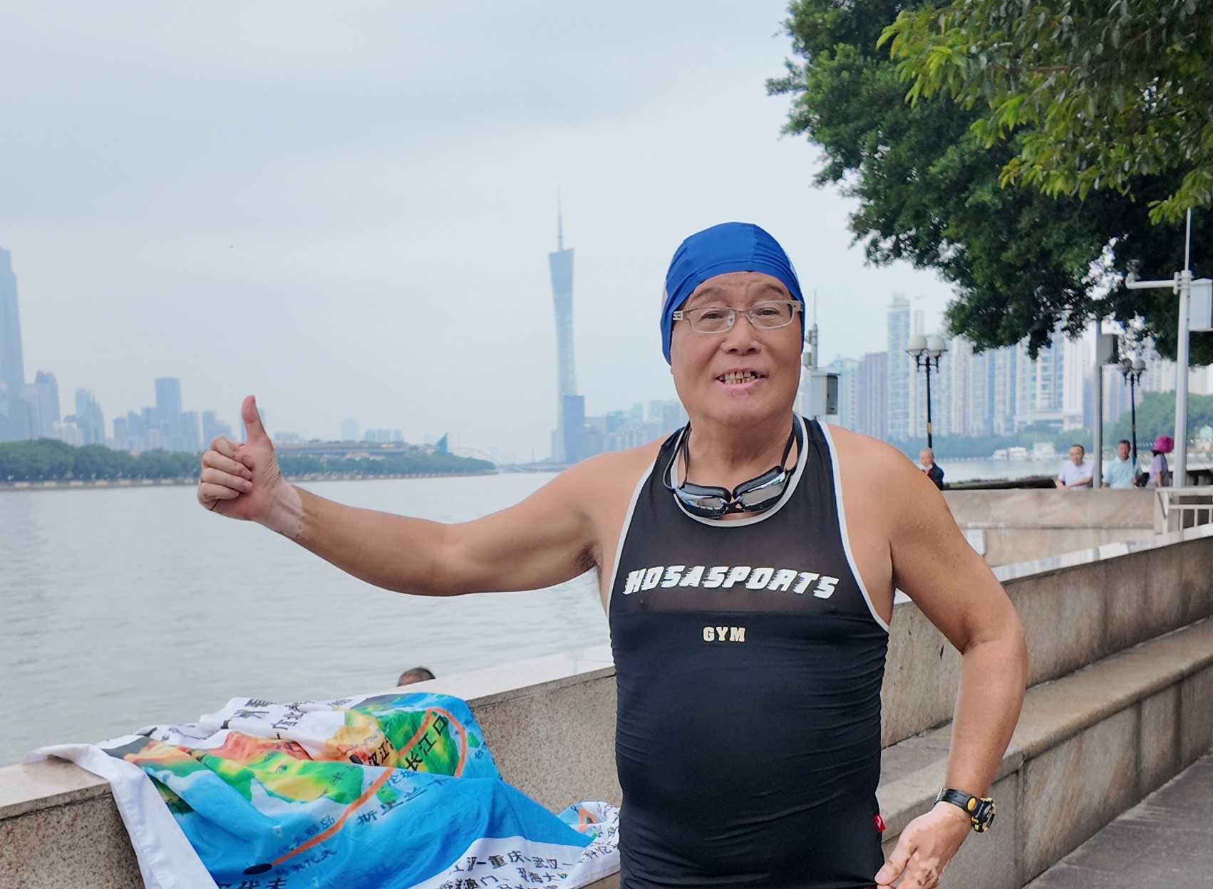 【从崇明岛到南澳岛：一个72岁另类“游侠”的十五运之旅】“广州，我来了！全运会，