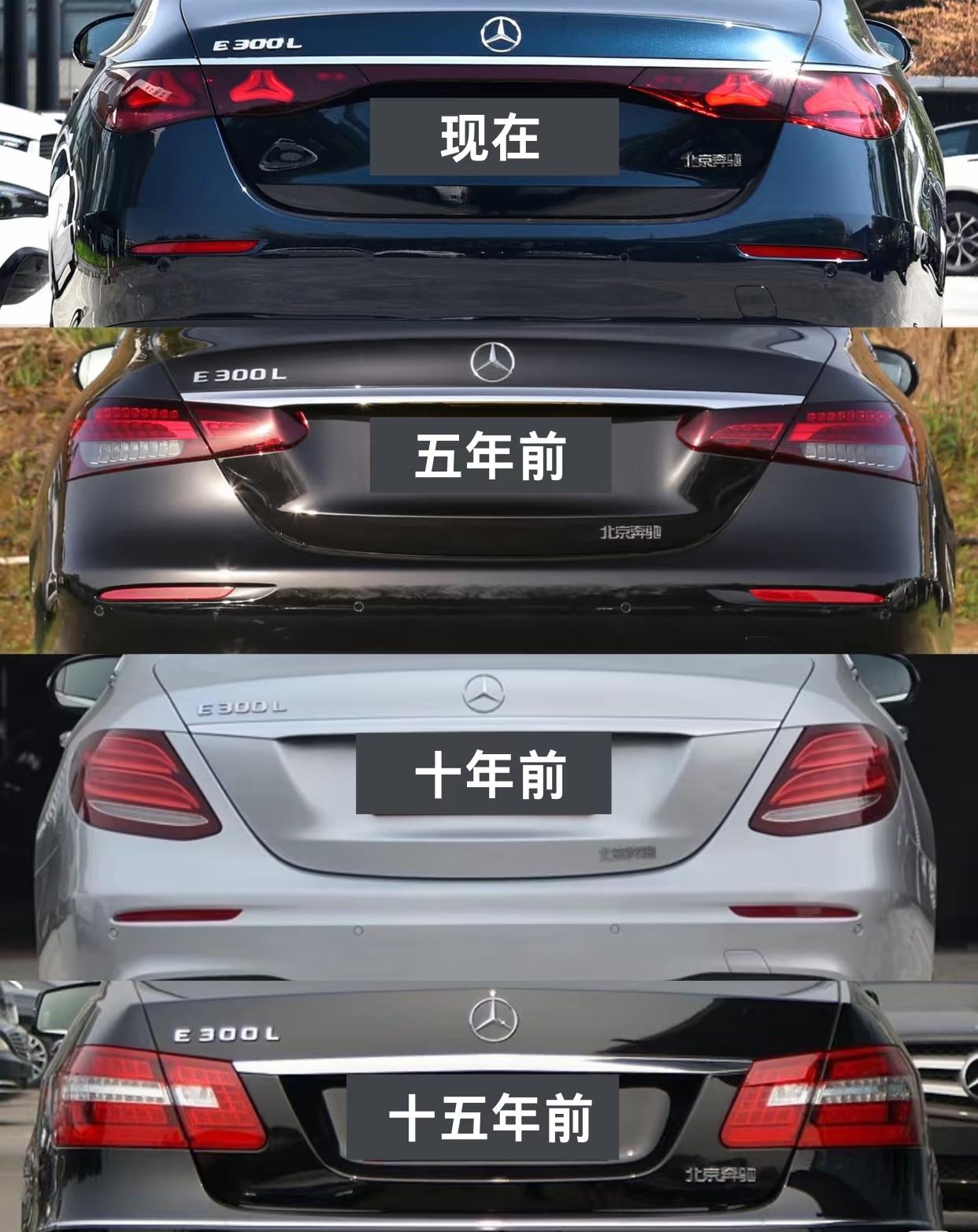 十年前的奔驰E级，像W211和CLS，最好看[笑着哭]W211车头四个圆灯，给