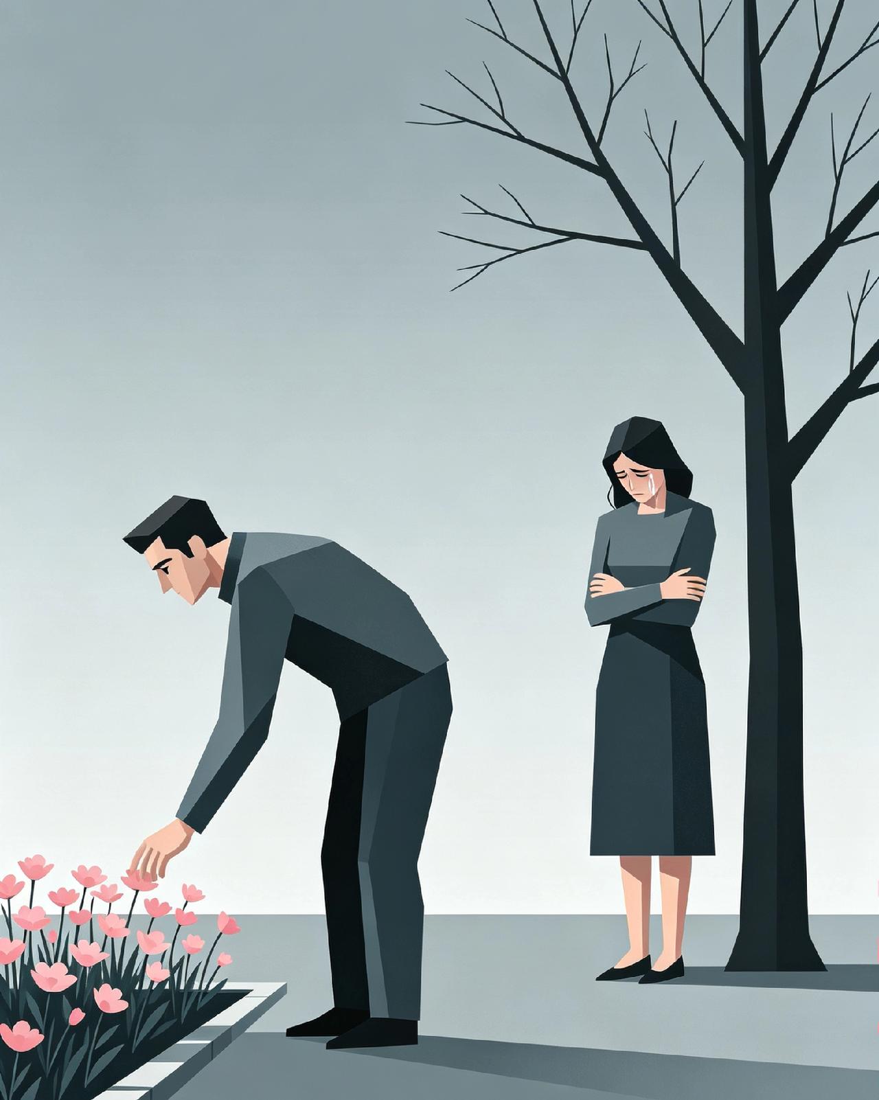 “我喜欢的是花，不是树。”男人执意要和结发三十年的妻子离婚。面对妻子的不解与