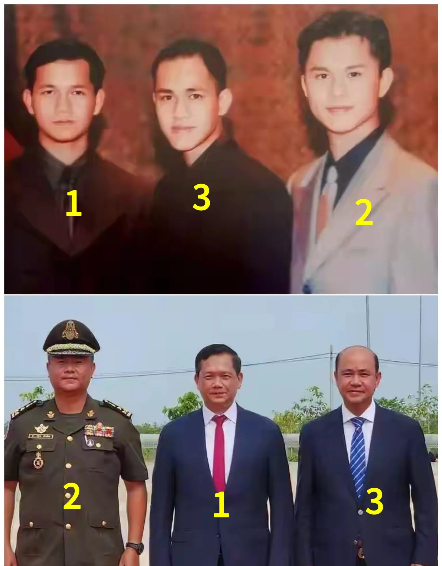 洪森家族真兴旺，儿子个个有出息哇塞！洪森一家子简直是开了