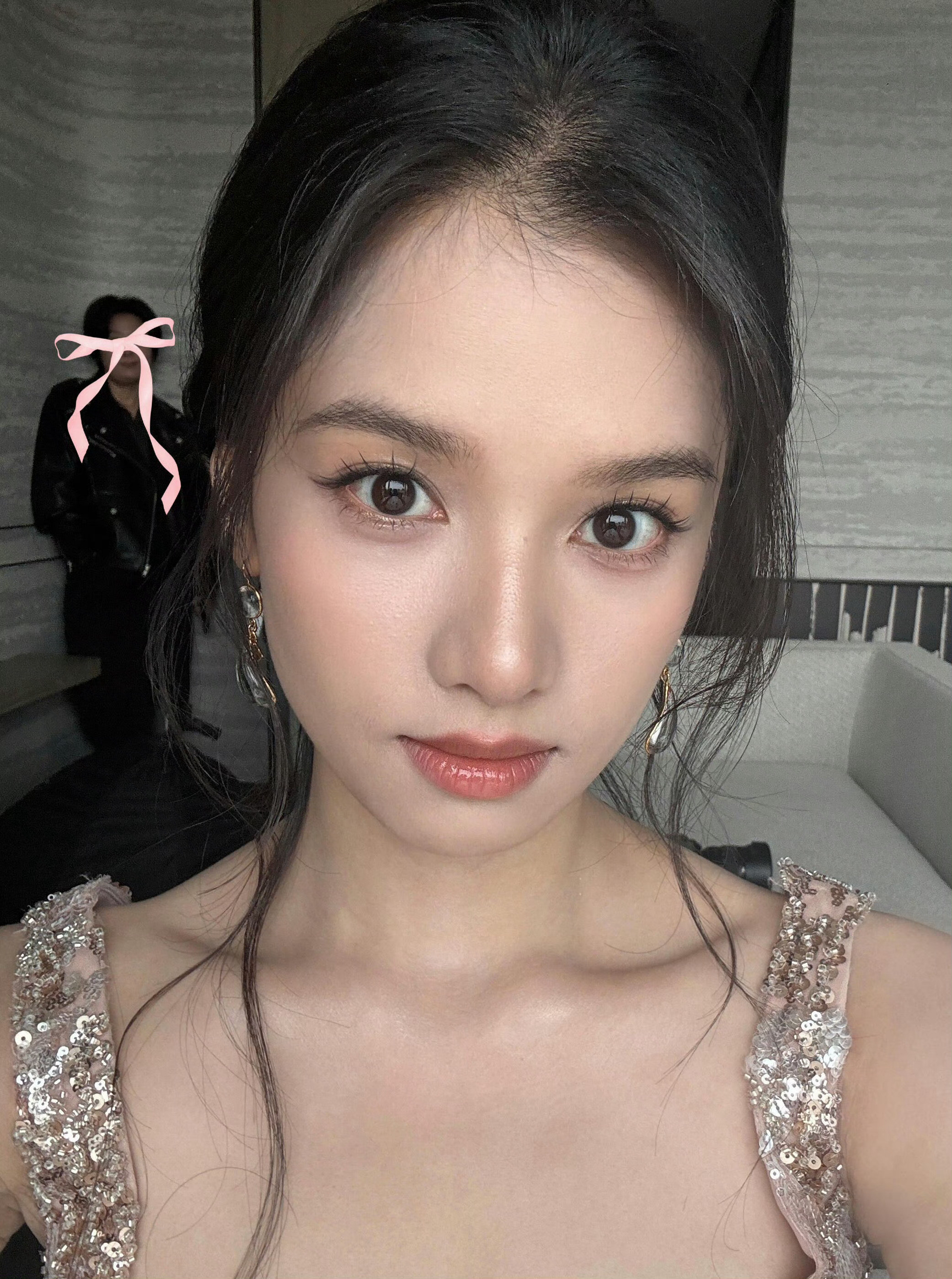 张婧仪长了麦粒肿张婧仪神颜有这么伟大的脸进入内娱