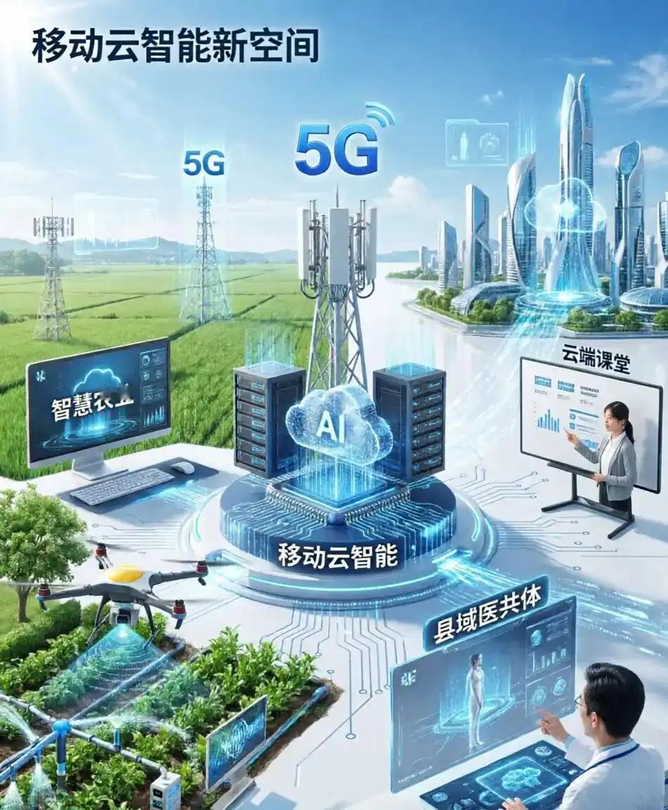 都说AI落地是海外巨头和阿里云的天下，谁想到中国移动狠狠打脸了，移动云智能新空间