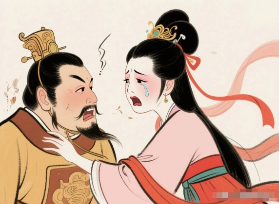 郭子仪之子郭暖一次仗着酒胆，把一向骄纵的升平公主打了，并痛骂：“不要仗着你父是天