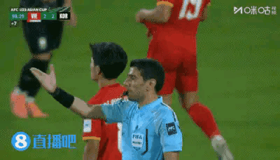 越南U23男足真是太不走运了！在正在进行的一场U23亚洲杯季军争夺战中，当时越南