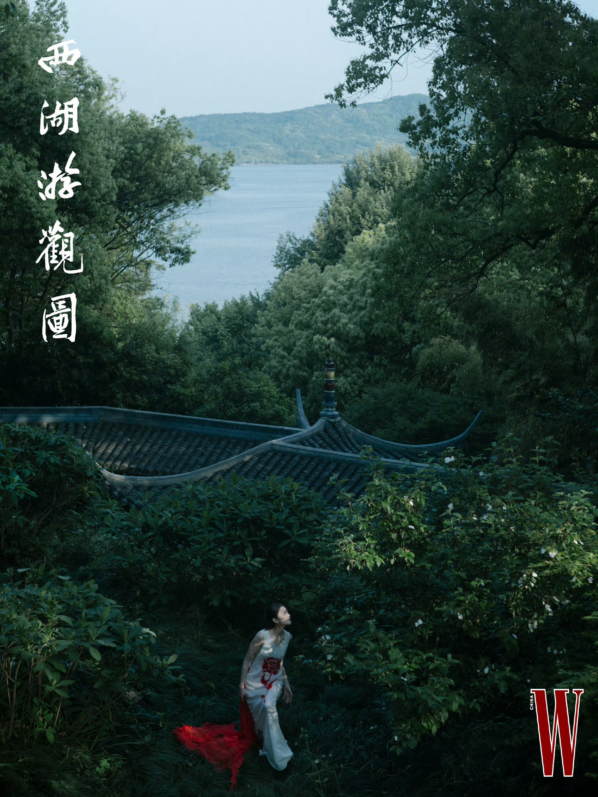 刘浩存，西湖W中文版TheMovieIssue摄影：MikiyaTaki