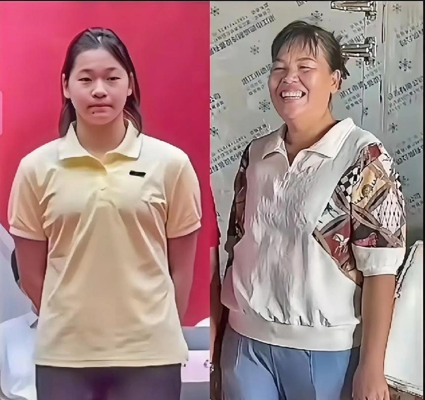 都在讨论全红婵的身材，有没想过这不是女大十八变，而是基因就这样！有些胖不是