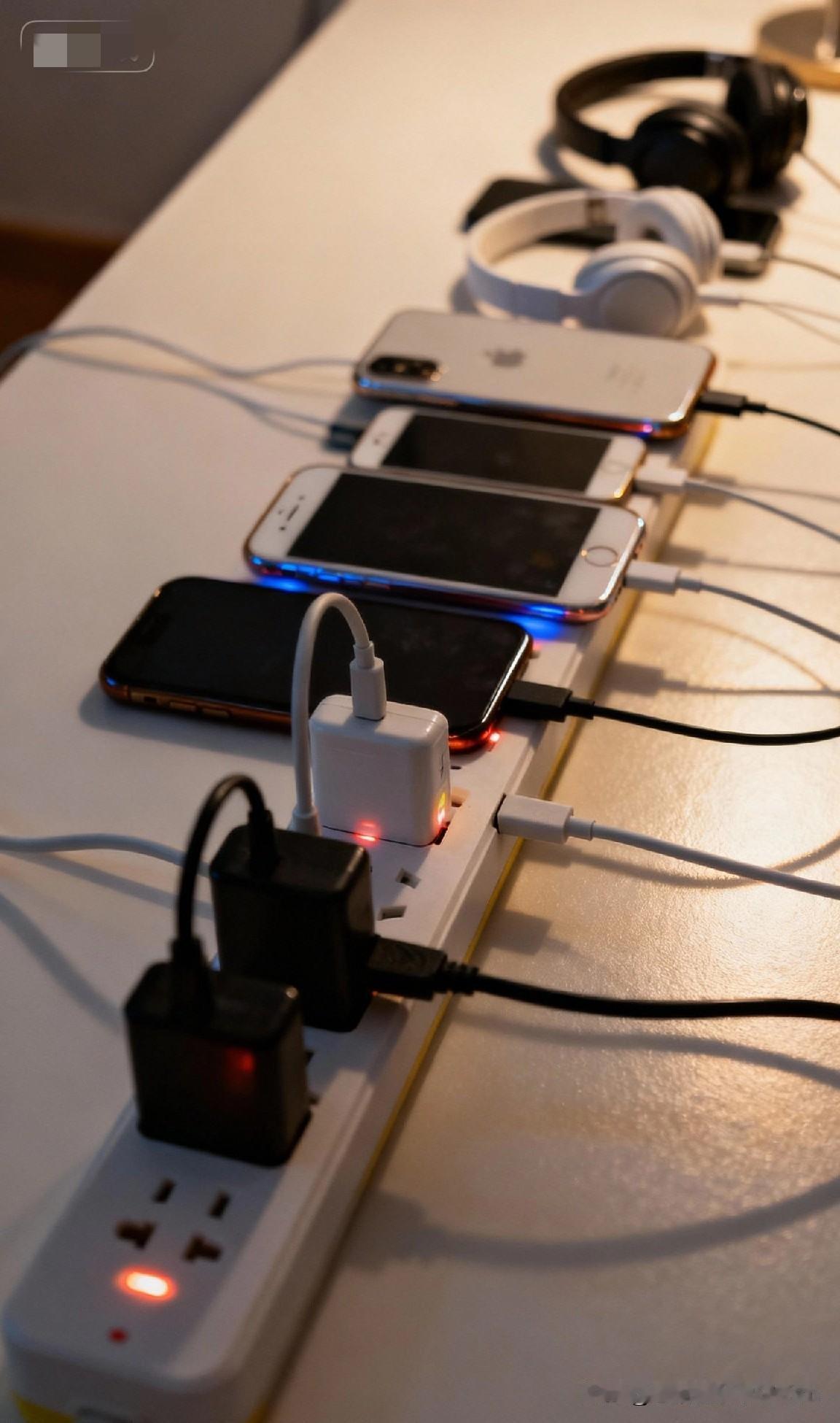 充电器不拔插头=拿命豪赌！很多人为了方便充电，充电器常年插在插排上“待命”