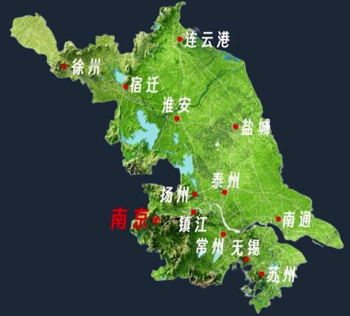 江苏省这地形，不当经济大省都难！江苏省绝大部分的面积，都是平原，山区很少。而且
