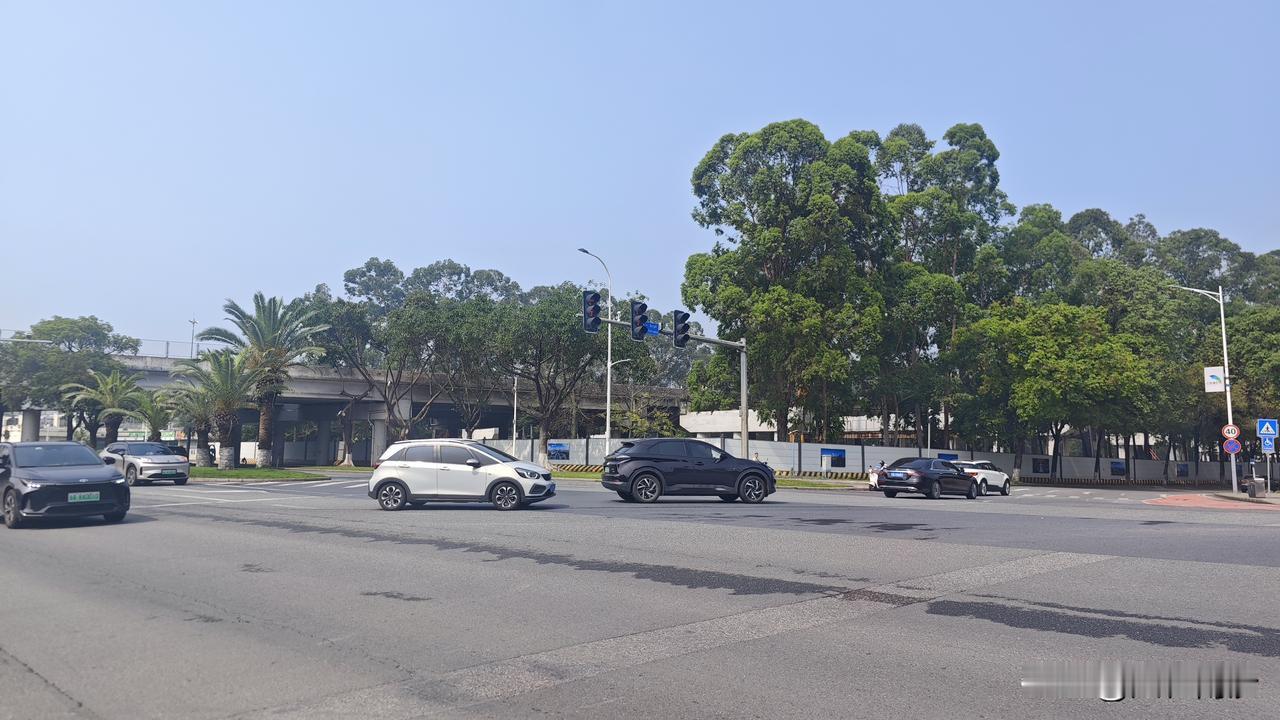 越来越搞不懂莞佛高速的扩建了，看到广隆段是和原有的高速齐平的，看已经架好的桥柱，