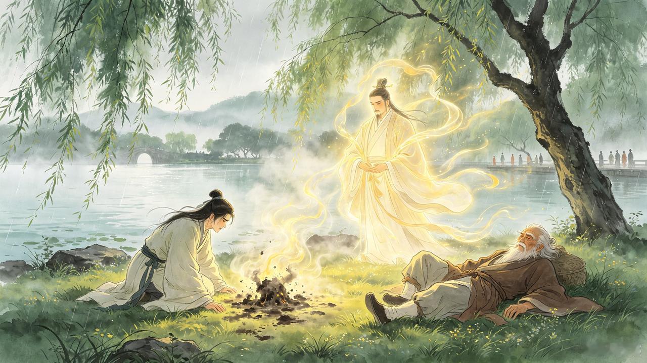 唐朝书生宋清，苦读无功，半世功名散作尘烟，转而痴慕神仙之道。他抛却故里，孤身游历