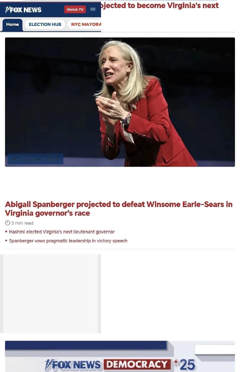 民主党赢了几州选举，却藏着比“胜利”更真实的答案。左媒忙着将弗吉尼亚、新泽西的胜