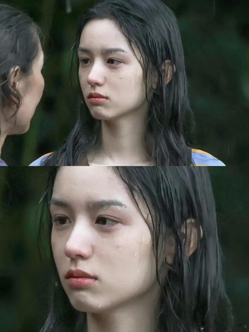 妈呀周也鞠婧祎的怼脸生图真的太绝了一个如月一个似花​​​