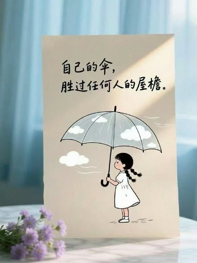 人生短短几十年，多一秒快乐，就少一秒难过。用积极的、充满正能量的心态过好自己的生