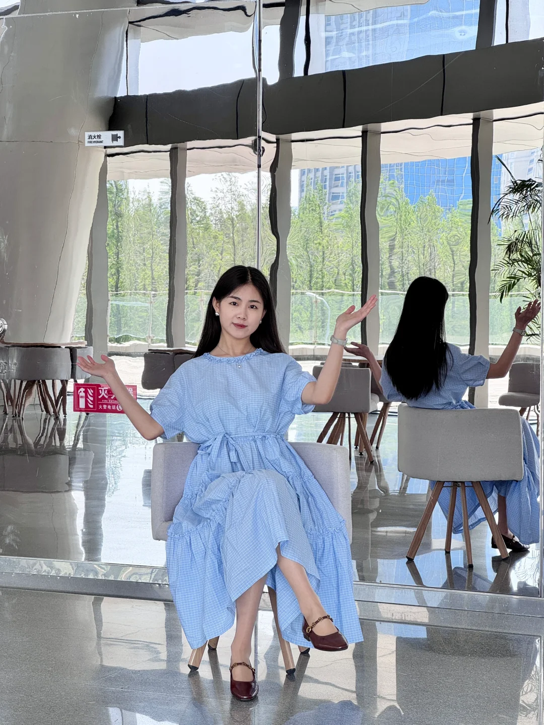 夏天 温柔气质穿搭🩵❤️ | 97年大专老师OOTD
