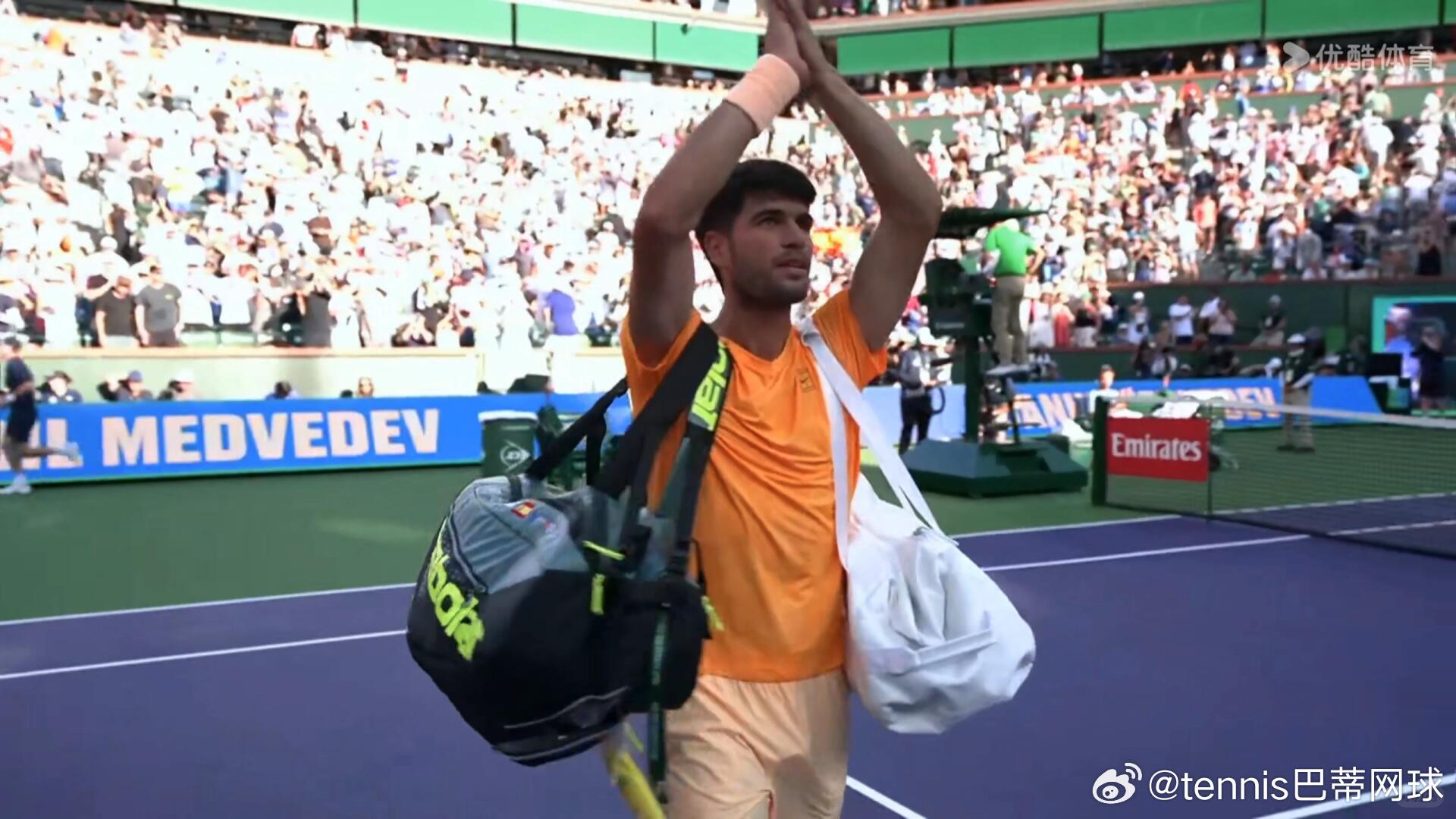 有时候失败是另一个成功的开始阿尔卡拉斯16连胜终结，今天表现确实一般，尤其最强的