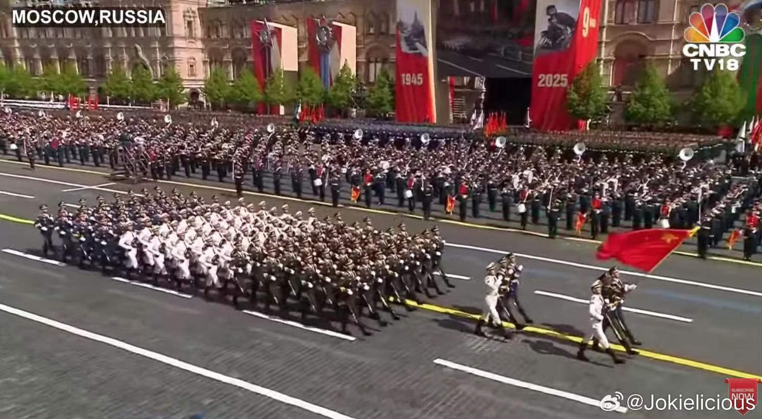 俄罗斯阅兵直播客观讲，论军容军姿，中国仪仗队绝对世界第一。​​​